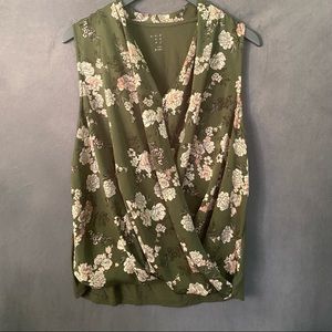 A New Day Green Dressy Tank